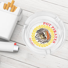 Load image into Gallery viewer, Pot Pirates. Glass Ashtray