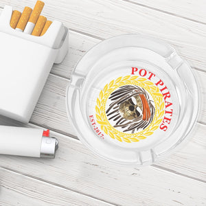 Pot Pirates. Glass Ashtray