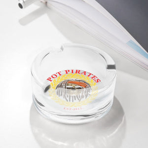 Pot Pirates. Glass Ashtray