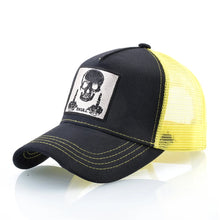 Load image into Gallery viewer, Men&#39;s Baseball Cap With Embroidery Skull Patch Snapback