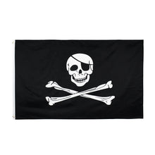 Load image into Gallery viewer, 3x5ft Skull and Cross bones Jolly Roger Flag