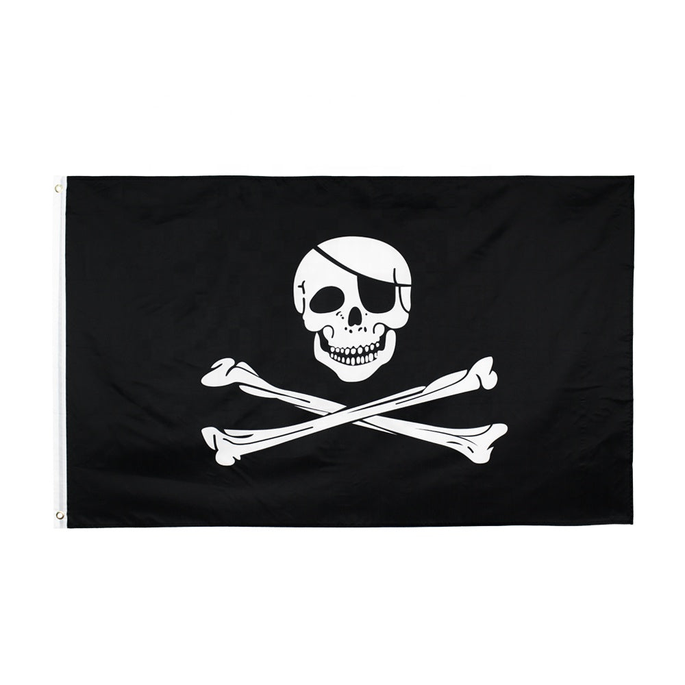3x5ft Skull and Cross bones Jolly Roger Flag