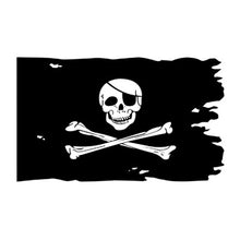Load image into Gallery viewer, 3x5ft Skull and Cross bones Jolly Roger Flag