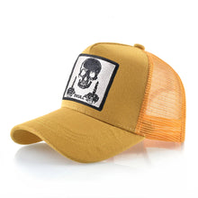 Load image into Gallery viewer, Men&#39;s Baseball Cap With Embroidery Skull Patch Snapback