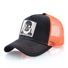 Load image into Gallery viewer, Men&#39;s Baseball Cap With Embroidery Skull Patch Snapback