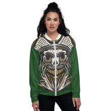 Load image into Gallery viewer, Pot Pirate Green Bomber Jacket