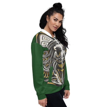 Load image into Gallery viewer, Pot Pirate Green Bomber Jacket