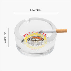 Pot Pirates. Glass Ashtray