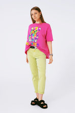 Load image into Gallery viewer, Fuchsia T-Shirt With Colored Bear