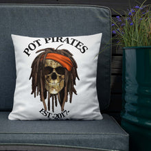 Load image into Gallery viewer, Pot Pirate Pillow