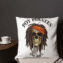 Load image into Gallery viewer, Pot Pirate Pillow