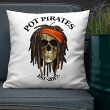 Load image into Gallery viewer, Pot Pirate Pillow